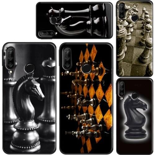 Chess Board Dark Horse Case For Realme 8 Pro 6 7 Q3 GT Neo C15 C21 C11 C3 Cover For OnePlus 9 Pro 7 8 T 9R Nord