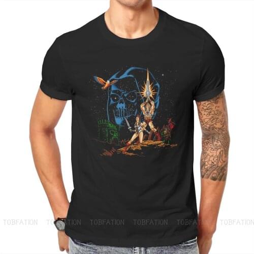 He-Man and the Masters of the Universe Star Masters T Shirt Vintage Punk Summer Large Cotton Mens Tops Harajuku O-Neck TShirt