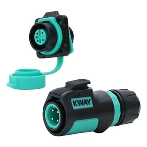 K12 Cable Wire Male Female Plug Socket M12 4pin IP68 Adapter for LED Lamp/Screen/Electronics/Strip/Medical/Car 4 Pin Connector