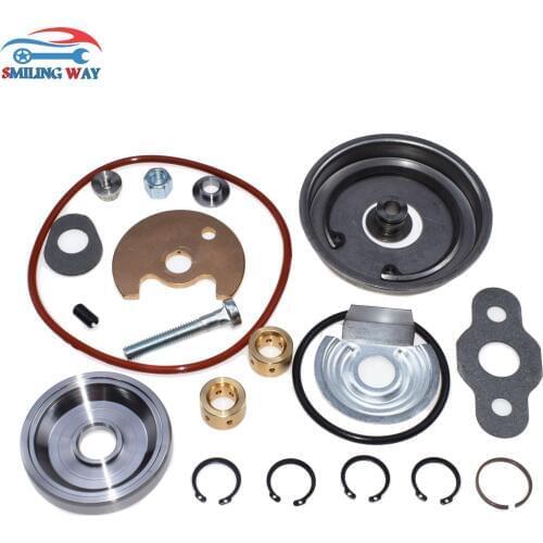 SMILING WAY# Turbo Charger Rebuild Repair Kit For Mitsubishi TD05 TD06 TD06H TD06SL2 14G 16G 18G 20G EVO1~3 VR4 4G63 DSM Canter