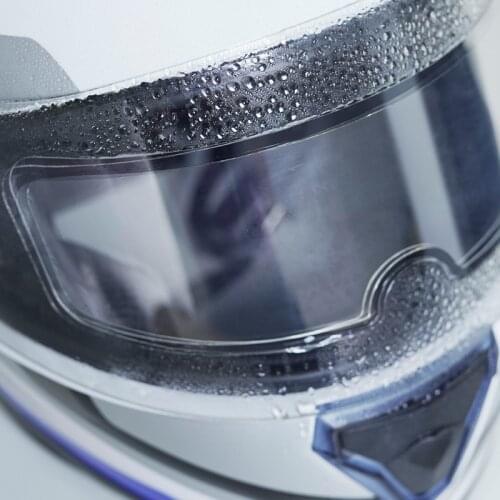 Motorcycle Helmet Rainproof Film Antifogging Film Windshield Len Universal HD Inner Antifogging Outer Waterproof Film Clear Mask