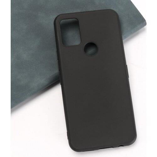 Anti-knock Shockproof Protective Case For UMIDIGI A9 Pro Phone Soft TPU Shell Back Cover High Quality Matte Black Silicone Case