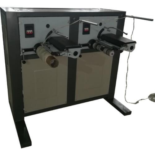 Qipang bobbin winder double heads winding machine Finished product specification 300mm*250mm