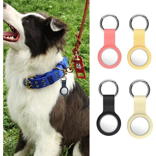 Silicone Case for Apple Airtag Tracker Protective Cases Flexible Shock Proof Resist Cover for Airtags