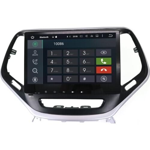 Tesla style 4K big Screen Multimedia Car No DVD Player GPS Navigation For JEEP Cherokee 2014 2015 2016 2017 headunit radio tape