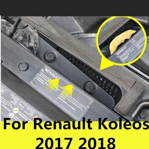 Car styling Engine air inlet protection cover dust cover protective cover modification Accessories For Renault Koleos 2017 2018