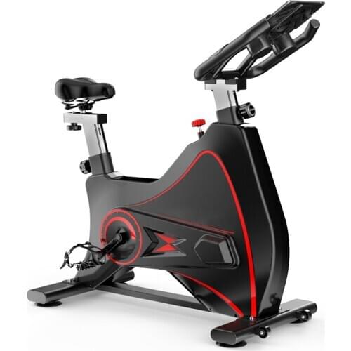 806 Indoor Ultra-quiet Spinning Bike Magnetic Control Indoor Exercise Bike All-Inclusive Sports Bike Gym Bike Bear 250KG