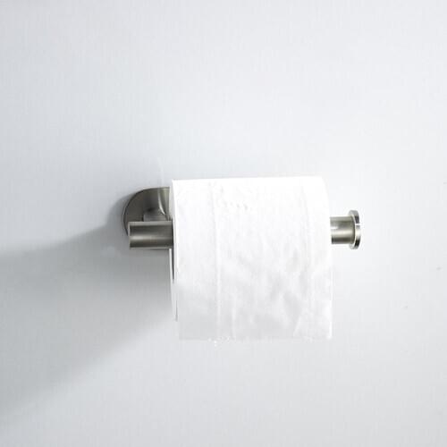 Stainless Steel Paper Towel Rack Nail-Free Roll Paper Strong Viscose Toilet Paper Holder Non-Marking Tissue Holder Free Shipping