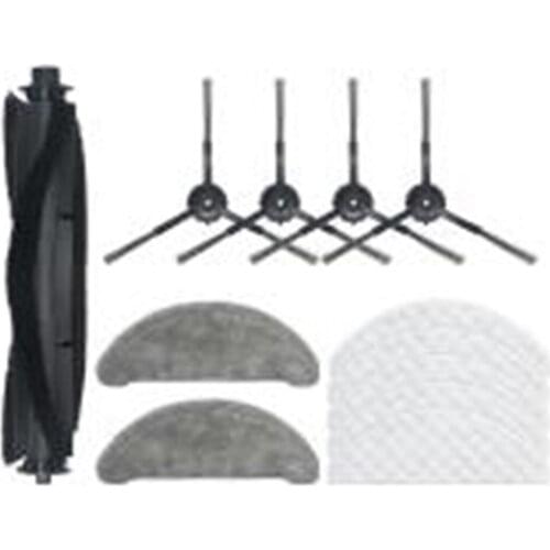 Roomba Parts Main Brush Side Brush Rag/Mop Cloth Dust Bag For ROIDMI EVE Plus Robot Vacuum Cleaner