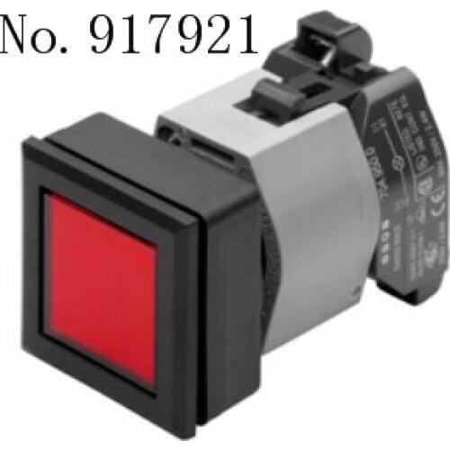 [ZOB] Switzerland EAO button switch lights blue 704.206.700 704.206.600 panel size 35x35 --2PCS/LOT