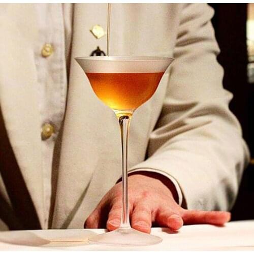 Free Shipping 4PCS 130ml Cocktail Goblet Glasses Martini Glass Set Of 4