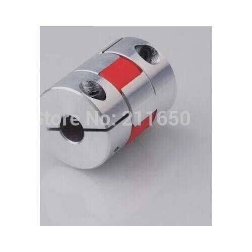 Free ship,8mmX12mm Jaw / Spider CNC Flexible Plum Coupling Shaft Coupler 8mm to 12mm D25mm L30mm