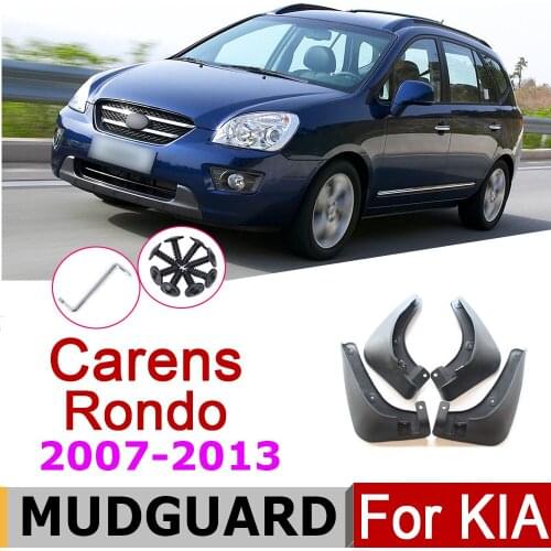 Mudflaps For KIA Carens Rondo Rondo7 7 UN 2013~2007 Fender Mud Guard Splash Flaps Mudguards Accessories 2012 2011 2010 2009 2008