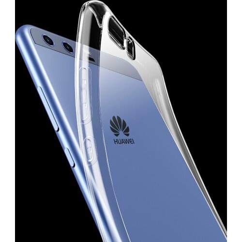 Phone Back Cases for Huawei P10 Lite P10 P10 Plus Silicone Cover Slim Thin Transparent Shockproof Soft TPU P10Lite P10Plus
