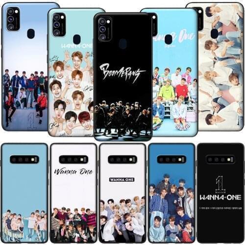 GX256 Wanna One Case for Samsung A6 A7 A8 Plus A9 A10 A20 A30 A40 A50 A60 A70 A01 EU A11 A21S A31 A41