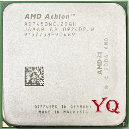 AMD Athlon X2 7450 2.4 GHz Dual-Core CPU Processor AD7450WCJ2BGH Socket AM2
