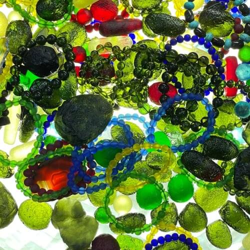 Moldavite Czech Meteorite Impact Glass Energy Stone