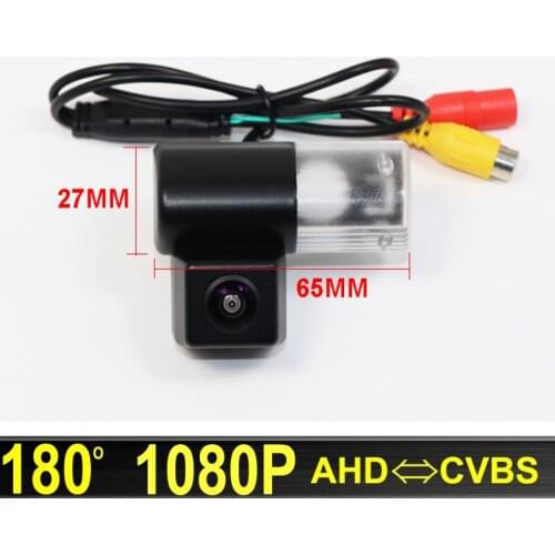 180 Degree 1920x1080P AHD HD Special Vehicle Car Rear View Reverse Backup Parking Camera For Toyota Corolla Vios Yaris
