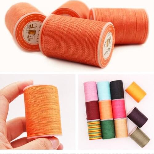 0.45mm Round Wax Threadhandmade Leather Round Wax Thread Leather Production Thread Handmade Bag Leather Hand Sewing Wax Thread
