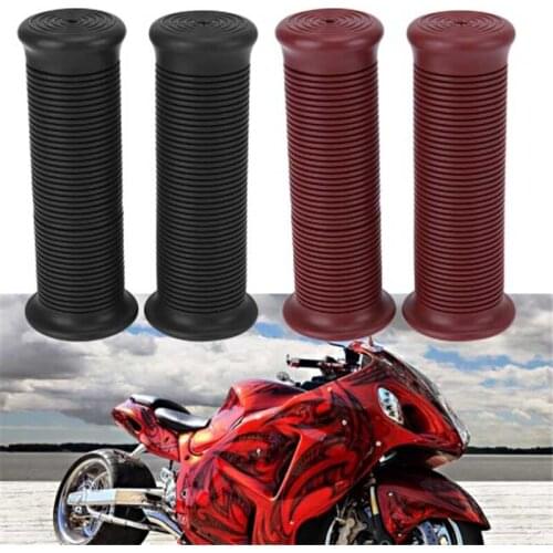Motorcycle Hand Grips Rubber Bar Gel Grip Motorcycle Hand Screw thread 22mm