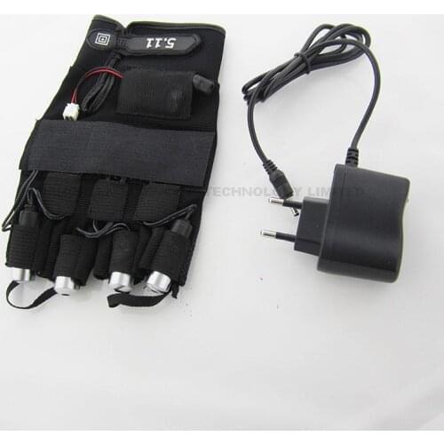 Newest high bright 532nm green laser glove / stage laser show / laser dance/ right hand