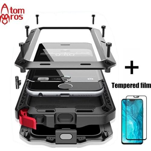 Full Protective Luxury Doom Armor Metal Case Shockproof Cover For Samsung S20 S20Plus Note10 S8 S10 S10Plus S9 S9Plus Note8