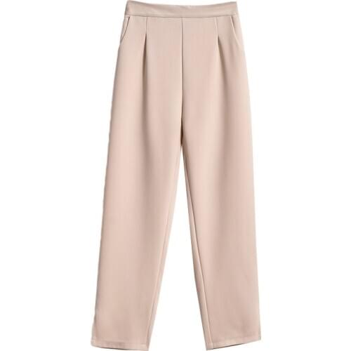 Qingerant Women's Straight Trousers