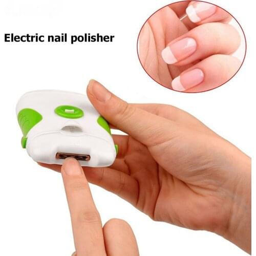 Portable Electric Nail Trimmer Nail Clipper with LED Light Nail Manicure Pedicure Polisher Tool Hand Tools