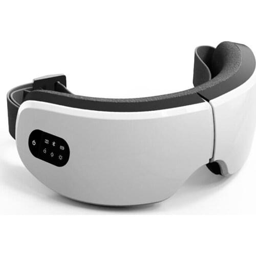 Smart Electric Vibrators Eye Massager Bluetooth Music Heating Relieves Fatigue Dark Circles Occular Eye Care Massage Instrument