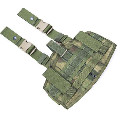 FLYYE Molle Versatile Drop Leg Holster Both Handed Left Hand Holster Right Hand 9mm Pistol Mag Pouches HR-C001