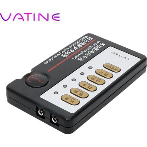 VATINE Medical Themed Toys SM Player Electric Dual Output Host Therapy Massager Electro Stimulation Electric Shock Accessories