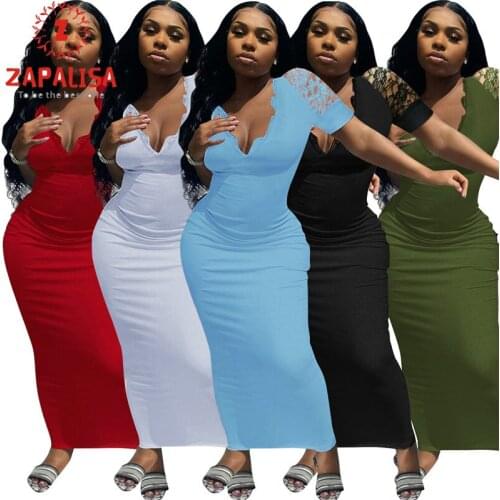 ZAPALISA Short Sleeve Dresses