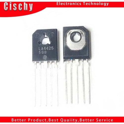 2pcs/lot LA4425 LA4425A 4425 Audio Integrated Circuit Audio Amplifier SIP5