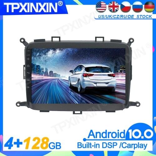 4+128G Android10.0 PX6 For KIA Carens 2013-2018 DSP Head Unit Multimedia Player Auto Radio Tape Recorder Headunit GPS Navigation
