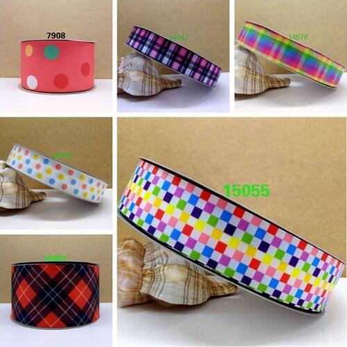 Free shipping 50 yard cartoon printed grosgrain ribbon 15055