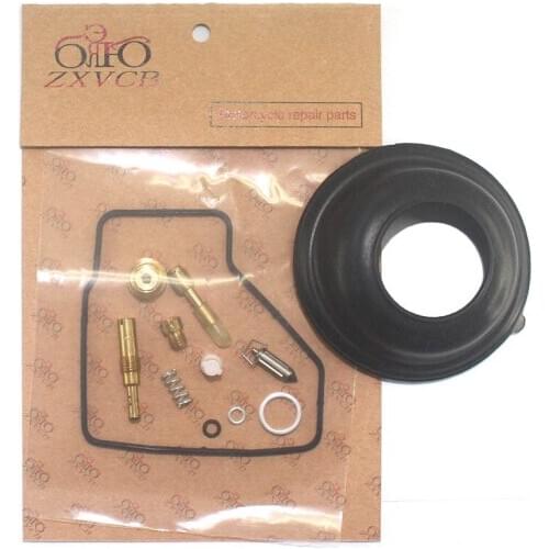 For VF500F 1984-1985 VF 500 VF500 F Motorcycle carburetor repair kit plunger diaphragm