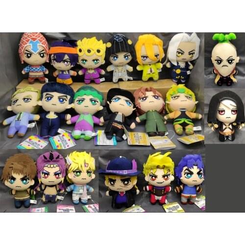 JAPAN JoJos Bizarre Adventure Golden Wind Buccellati Abbacchio Fugo Yoshikage Kira Rohan Kishibe Josuke Higashikata plush