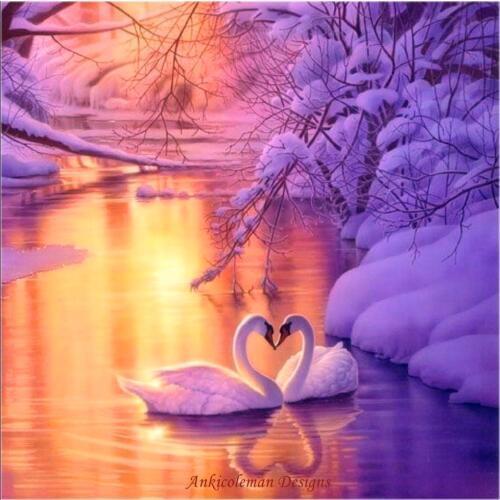 Embroidery Counted Cross Stitch Kits Needlework - Crafts 14 ct DMC Color DIY Arts Handmade Decor - Romantic Memories