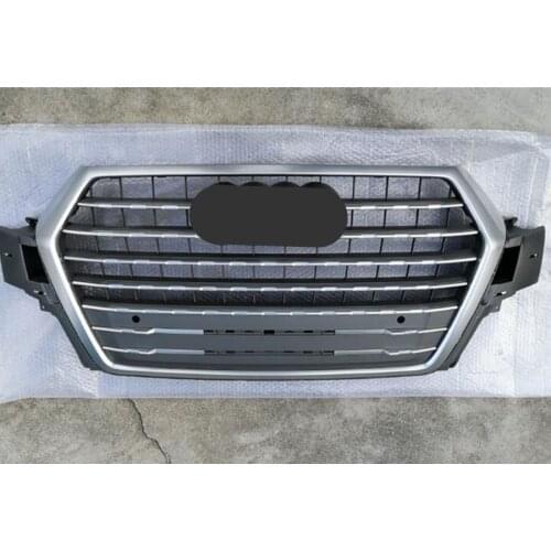 Front Bumper Grille Hood Grill for Audi Q7 SQ7 2016 2017 2018 car styling For SQ7 Style Car Accessories
