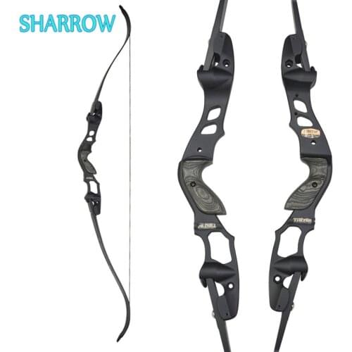 30-55lbs Recurve Bow 56" ILF American Hunting Bow Set Right Hand Bow for Outdoor Sport Archery Bow Shooting Training Accessories