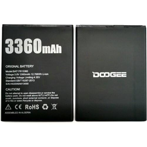 2pcs/lot 3360mAh BAT17613360 backup battery for DOOGEE X30
