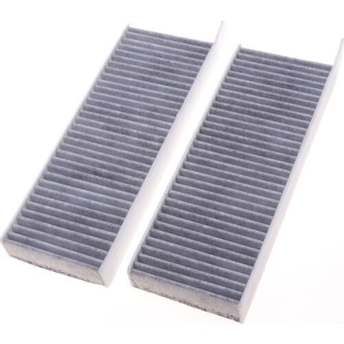 Cabin Filter 2Pcs For Peugeot 308 II 1.2THP 1.6 HDI 2.0 Model 2013 2014 2015 2016 2017 2018 2019 Car Carbon Filter Accessories