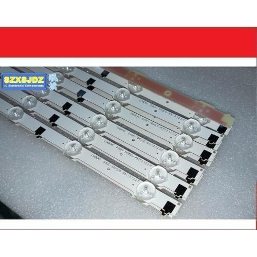 Barras de led para tv, barras de retroiluminação led para samsung xiaomi xiaomi, 5 bandas