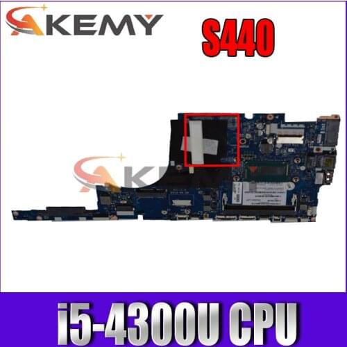 Thinkpad is suitable for S440 i5-4300U notebook integrated video card motherboard. FRU 04X5725 04X5718 04X5724 04X5717 04X5723