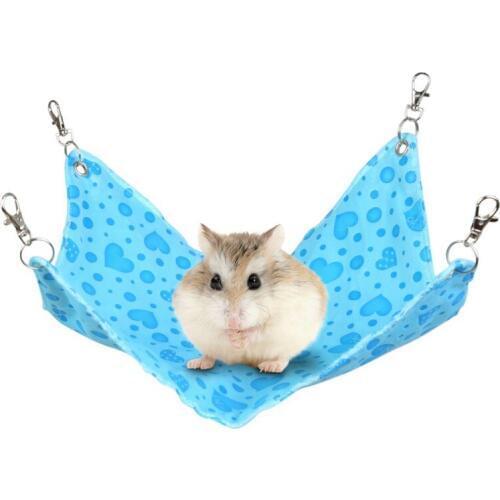 Hamster Hangmat Guinea Pig Chinchilla Rabbit Cage For Hamsters Pet Sleeping hammock Hanging Bed Accessories Littlest Pet Product
