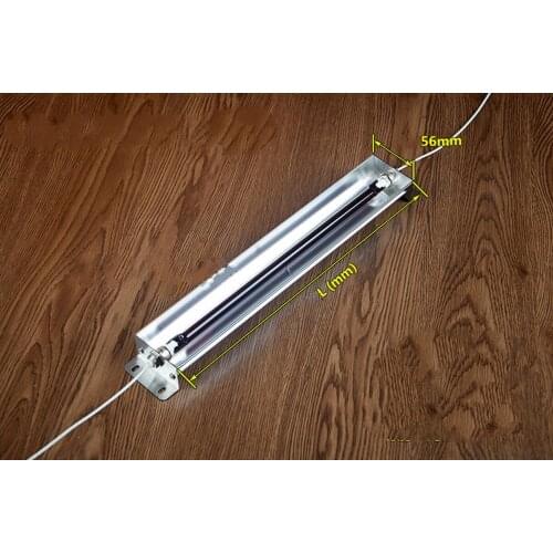 AC220V carbon infrared heating lamps carbon infrared heater carbon fiber heaters infrared paint curing lamp 300-700W