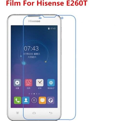 1/2/5/10 Pcs Ultra Thin Clear HD LCD Screen Protector Film With Cleaning Cloth Film For Hisense E260T
