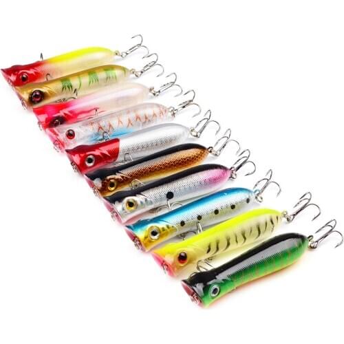 1 Pcs Hard Fishing Bait 8cm 12g Sinking Bait Vibrating Rattan Hook Wiggler Deep Submergence Marine Artificial Plastic Bait