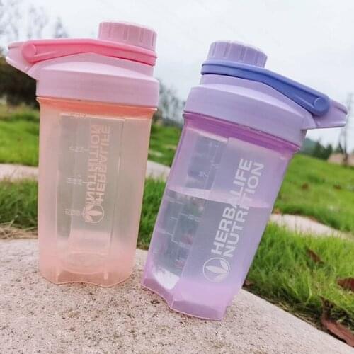 2019 Portable 500ml Herbalife Nutrition Sport Shake Bottle BPA-Free W/Wire Whisk 4 Color Options