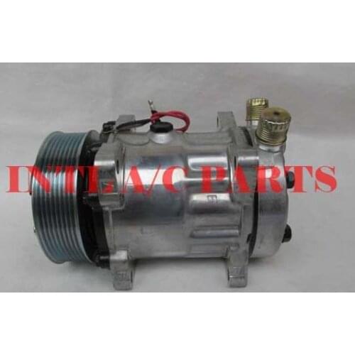 82008689 82016158 82002069 820161581 4711 SANDEN 7H15 SD7H15 air AC COMPRESSOR for Bateman/Case/New Holland/Fiat Valtra Valmet